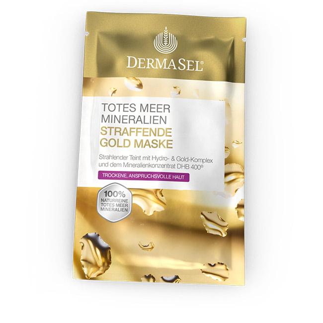 Straffende Gold Maske